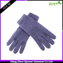 16FZCG02 guante que hace punto de moda eco-amistoso 100 guantes de cachemira